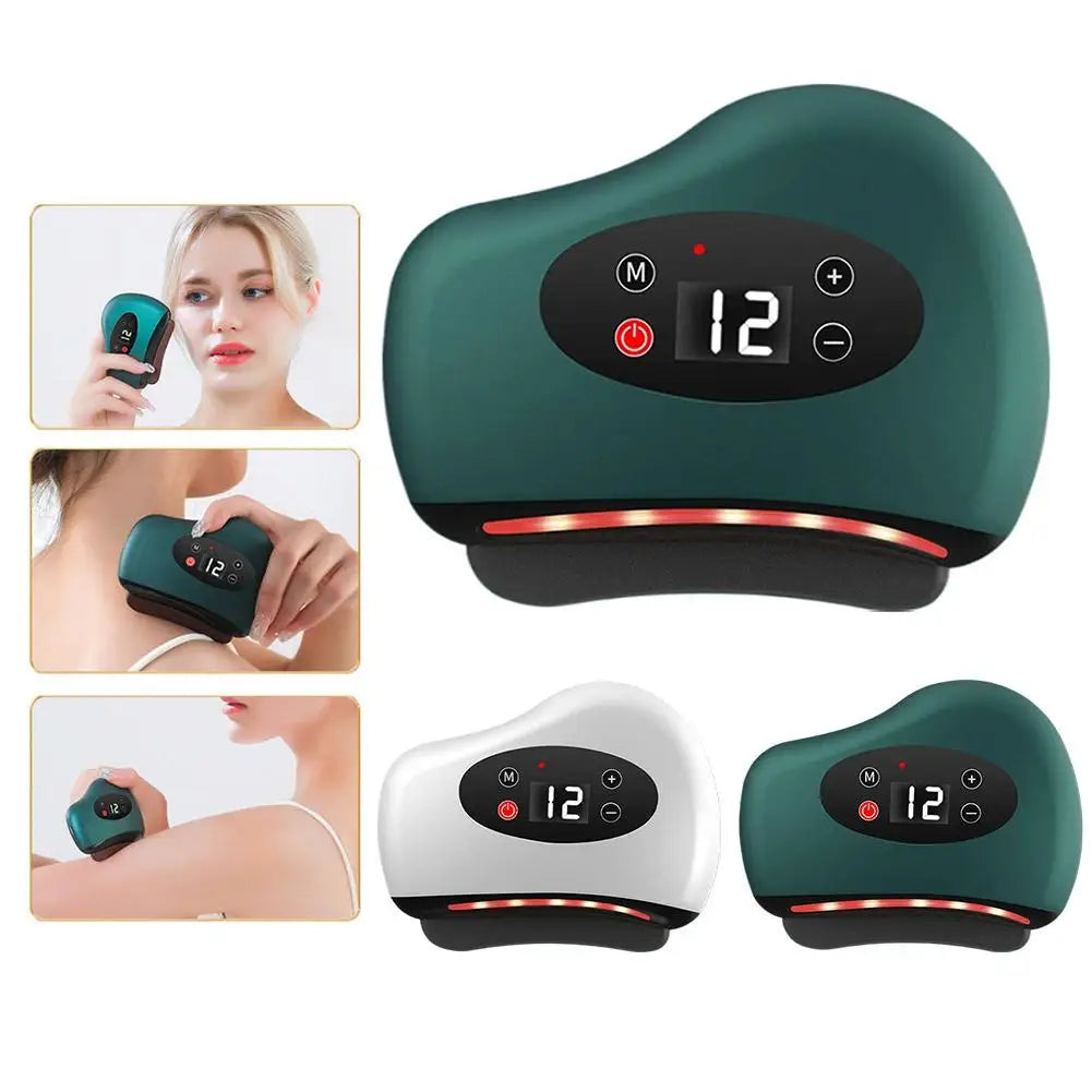 Gua Sha Eléctrico Karün – Lifting Facial con Calor y Vibración