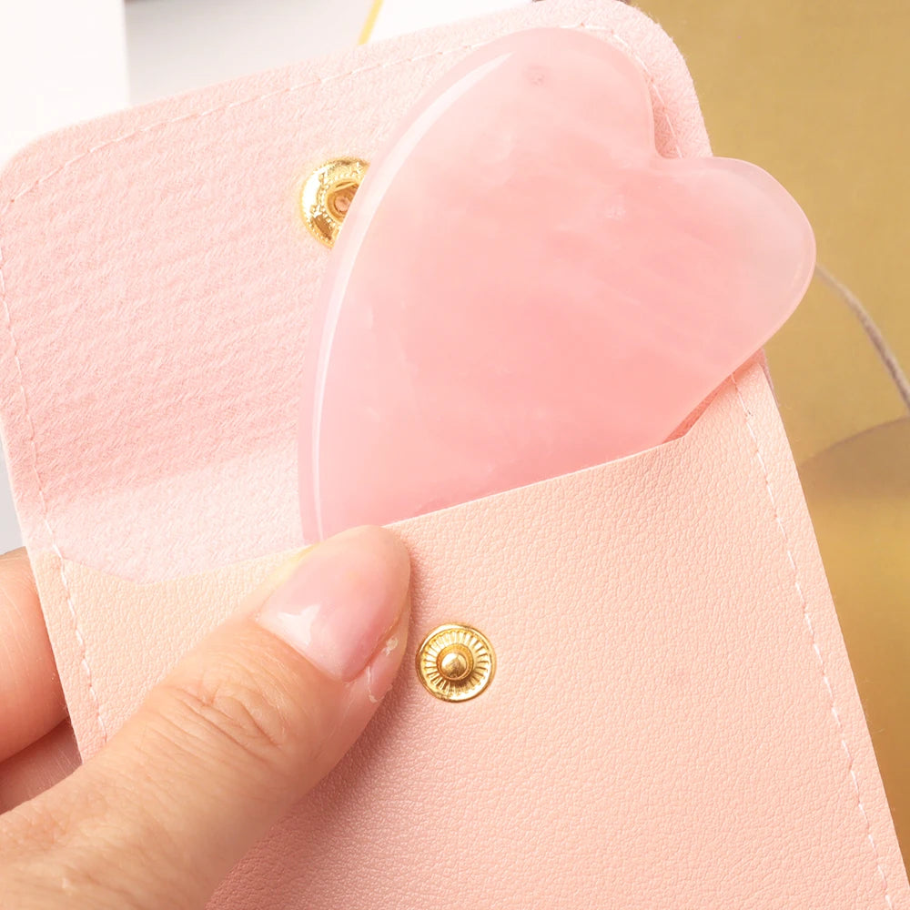 ✨ Gua Sha de Piedra Natural Karün – Lifting Facial y Belleza Natural