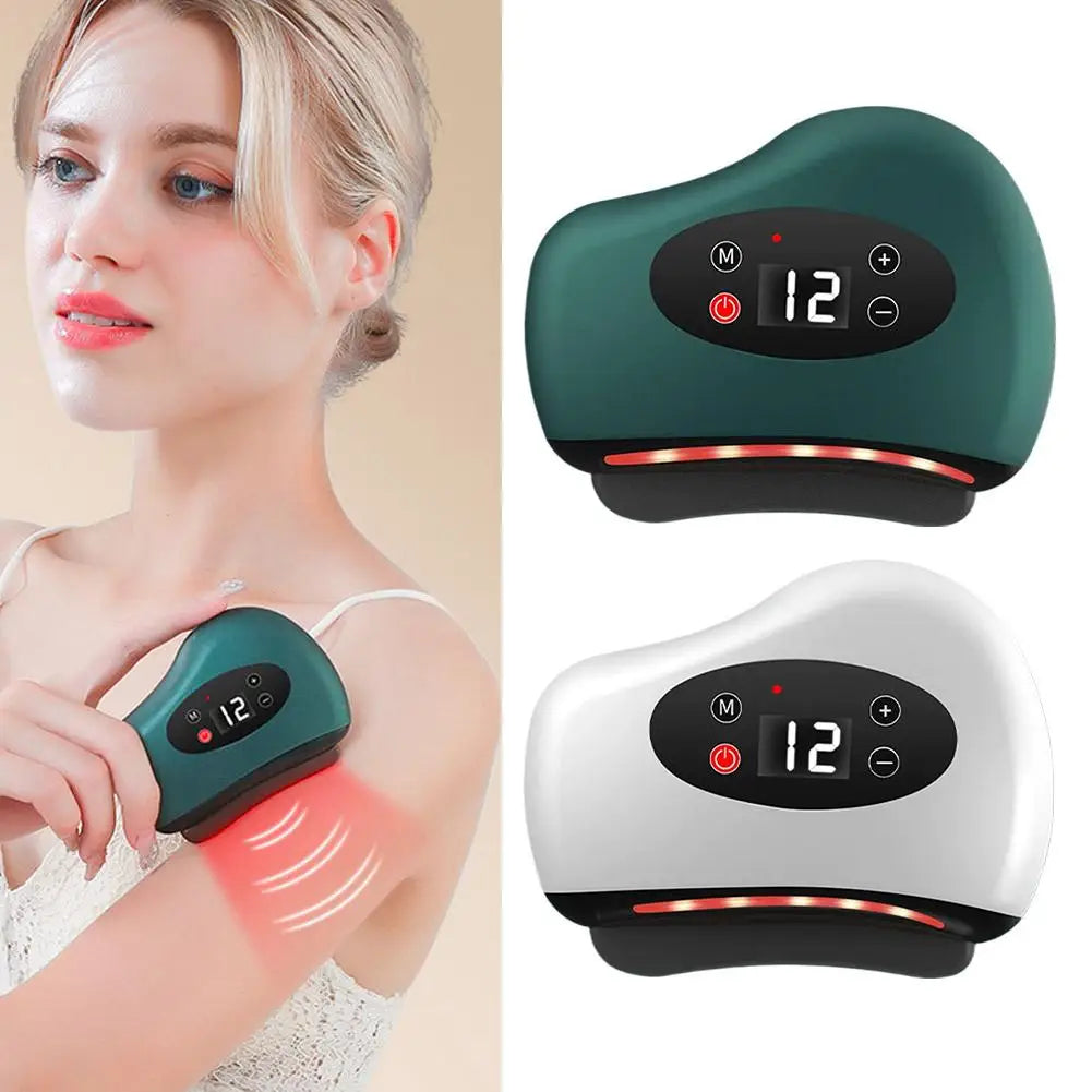 Gua Sha Eléctrico Karün – Lifting Facial con Calor y Vibración