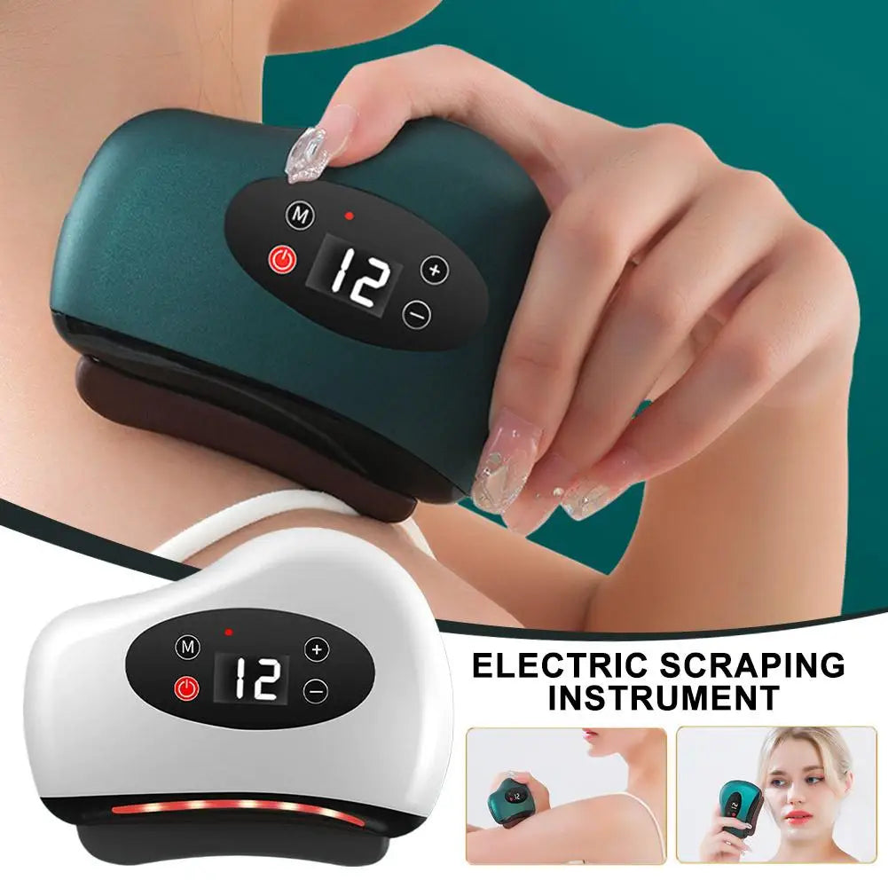Gua Sha Eléctrico Karün – Lifting Facial con Calor y Vibración