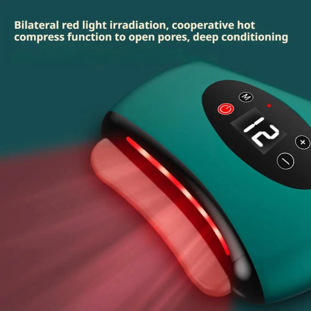 Gua Sha Eléctrico Karün – Lifting Facial con Calor y Vibración