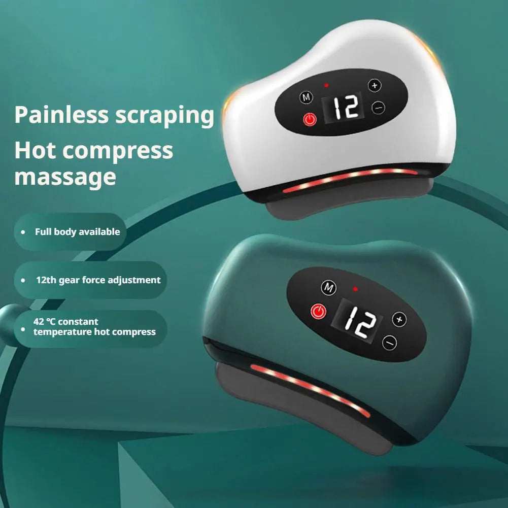 Gua Sha Eléctrico Karün – Lifting Facial con Calor y Vibración
