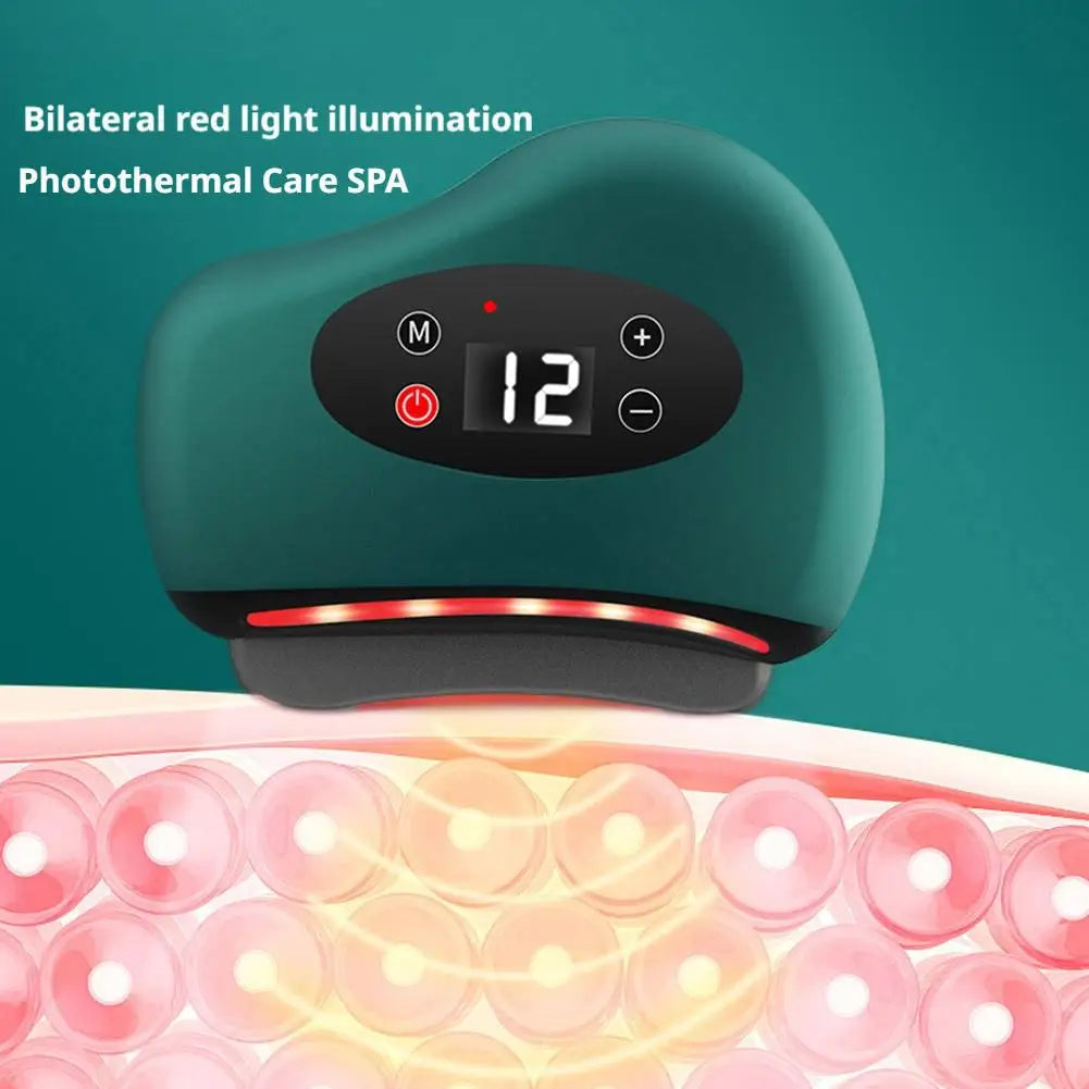 Gua Sha Eléctrico Karün – Lifting Facial con Calor y Vibración