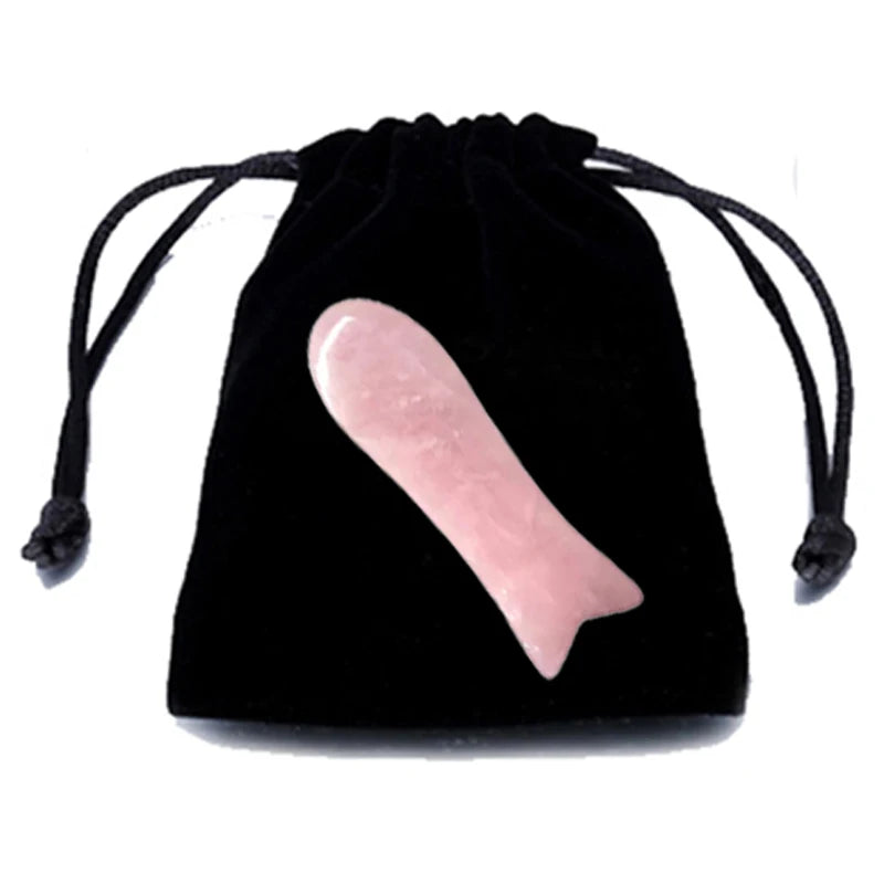 ✨ Gua Sha cuarzo Rosado Facial Karün – Efecto Lifting Natural & Spa en Casa