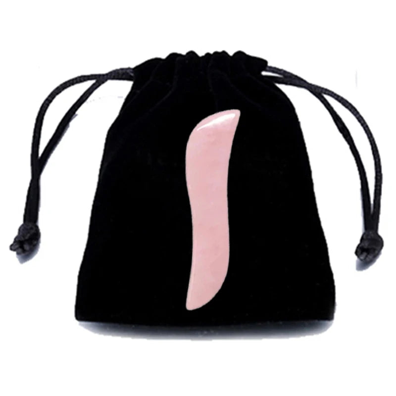 ✨ Gua Sha cuarzo Rosado Facial Karün – Efecto Lifting Natural & Spa en Casa