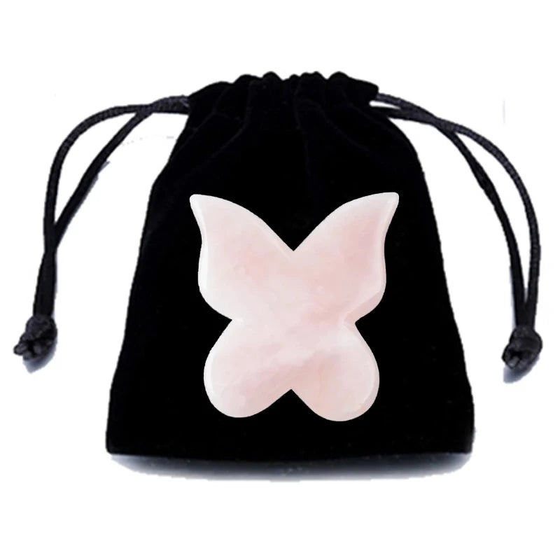 ✨ Gua Sha cuarzo Rosado Facial Karün – Efecto Lifting Natural & Spa en Casa